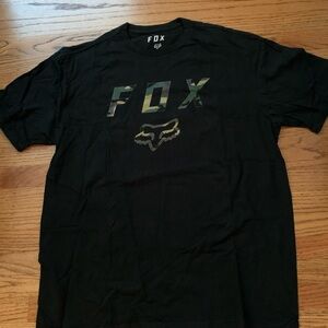 Good condition, cotton black Fox short sleeved tshirt